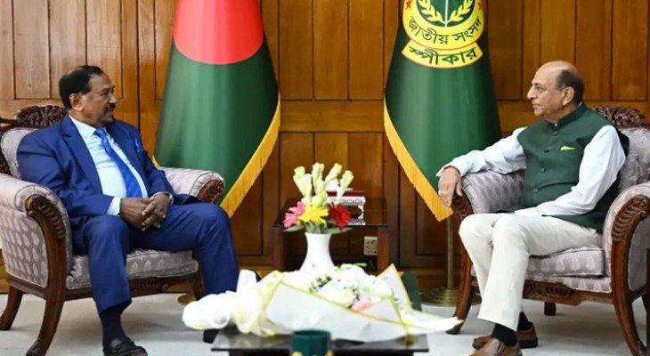 স্পিকারের সঙ্গে ভারতীয় হাইকমিশনারের বৈঠক, কী আলোচনা হলো